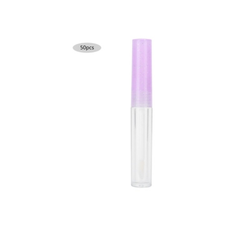 Set 50 tuburi ruj goale 1.3ml, accesorii machiaj, mov