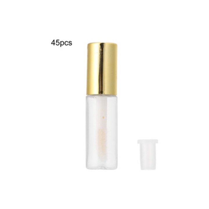 Set 45 tuburi goale pentru ruj 1.2ml, aurii