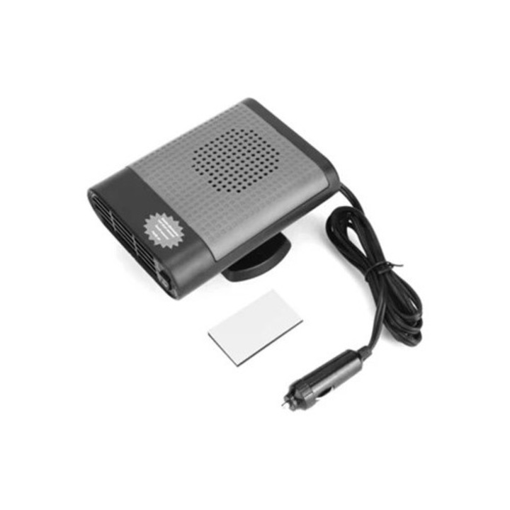 Incalzitor auto cu ventilator anionic 12V 150W, dezghetare parbriz
