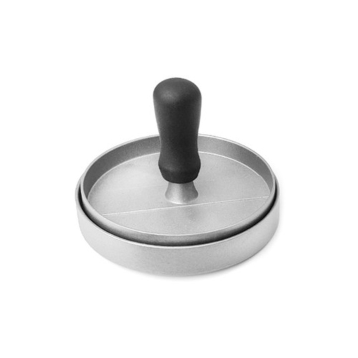 Presa pentru hamburgeri, aluminiu, dimensiuni 20x20cm