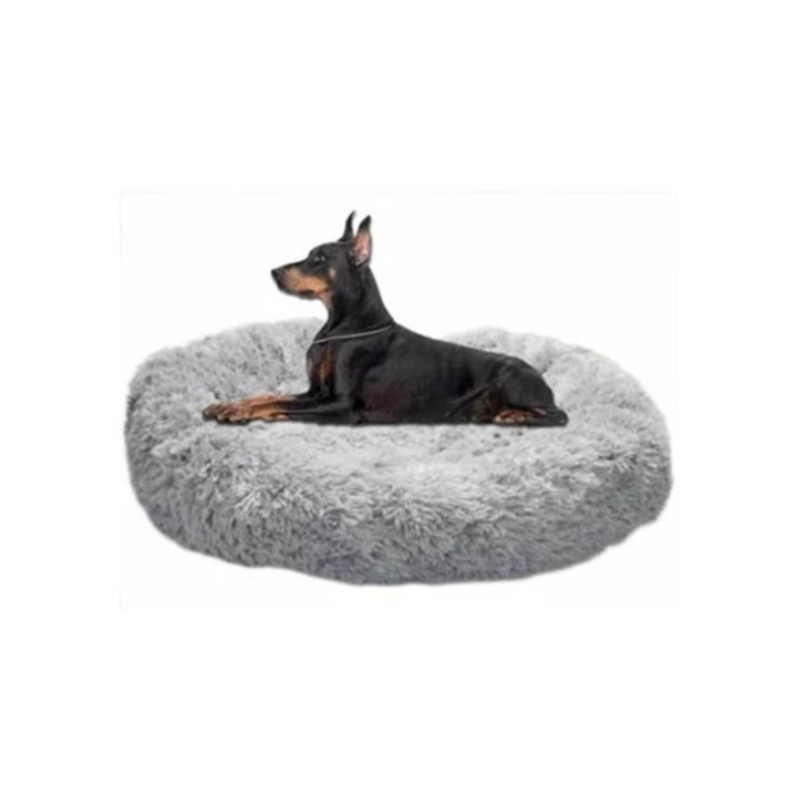 Легло за кучета Dreamland Donut, 80см, перящо се, първокласни влакна