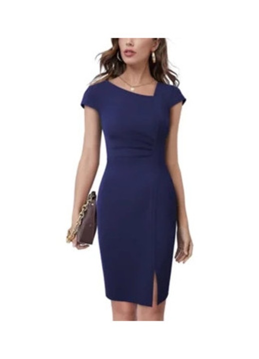 Rochie - 65993, Albastru, XL