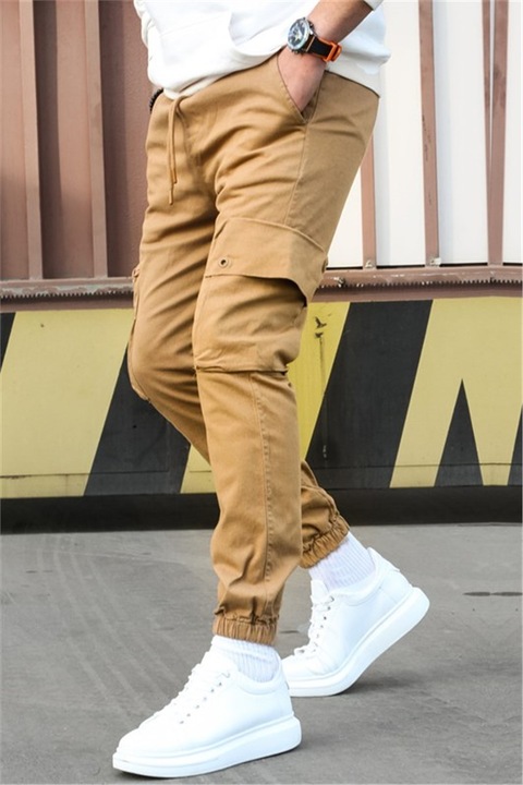 Férfi nadrág, Madmext, 324138, Barna, XL