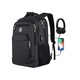 Rucsac pentru laptop, 15.6 inch, compartiment ascuns, material rezistent la apa, negru