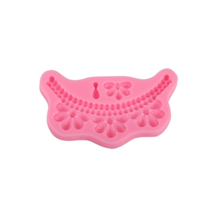 Forma prajituri din silicon alimentar pentru fondant, torturi si ciocolata, set