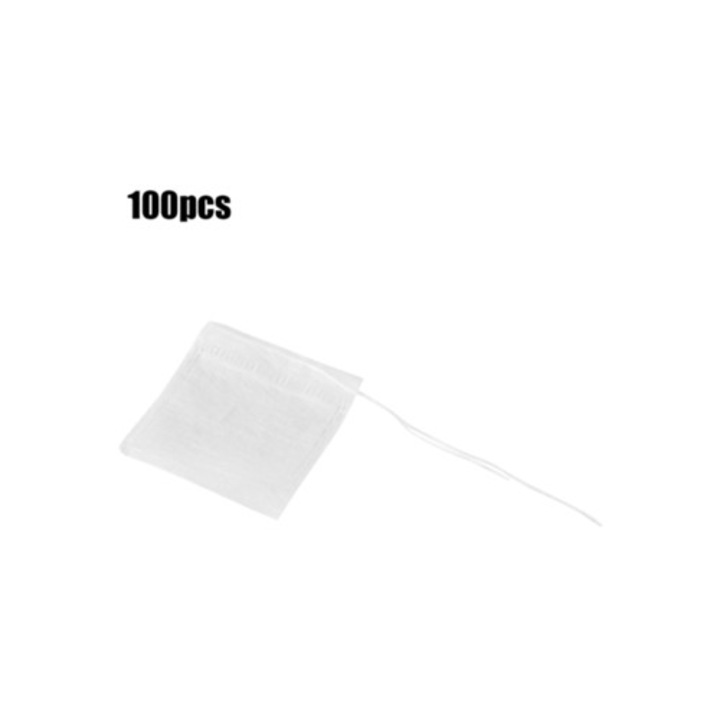100 db nem szőtt szövet teafilter zsinórral