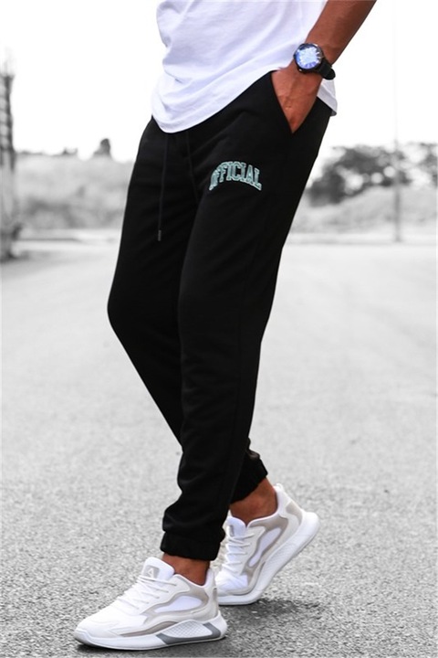 Мъжки панталони, Madmext, 311617, Черно, M