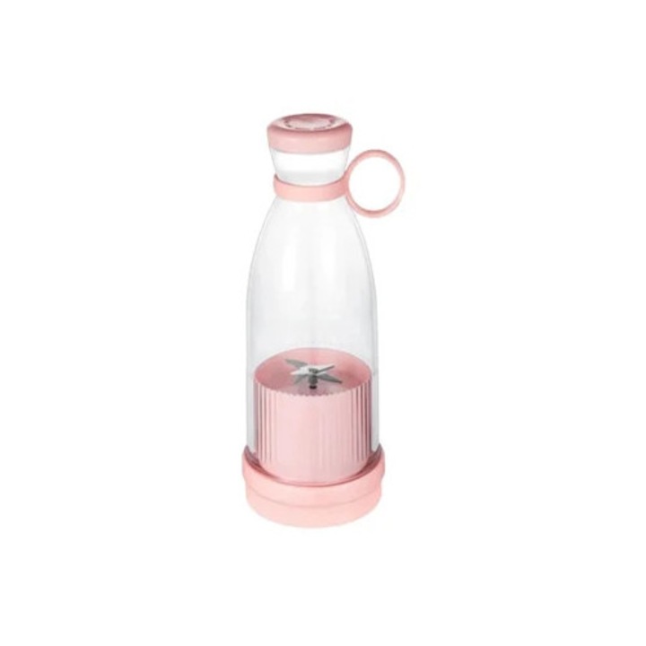 Blender portabil multifunctional cu incarcare USB, alb