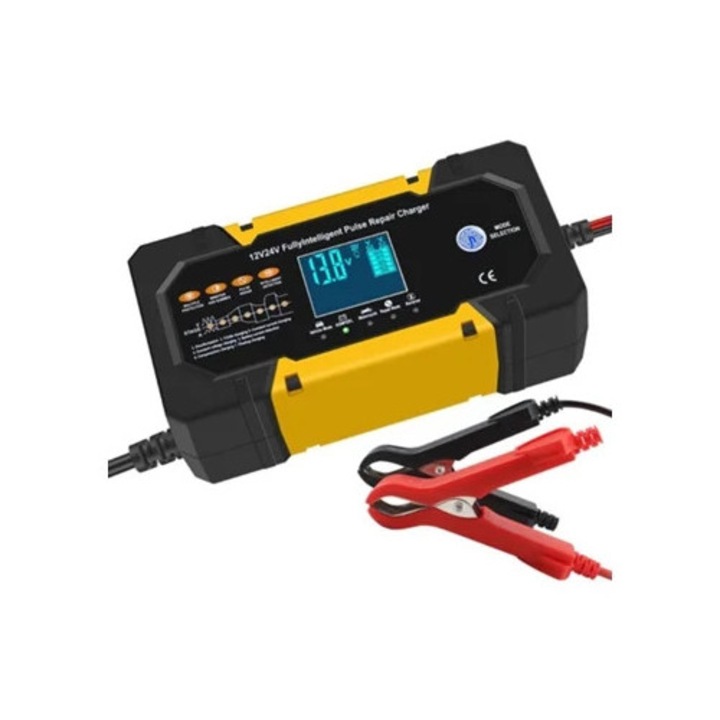 Redresor auto 12V10A/24V5A cu functie de reparare prin puls GERTIZ