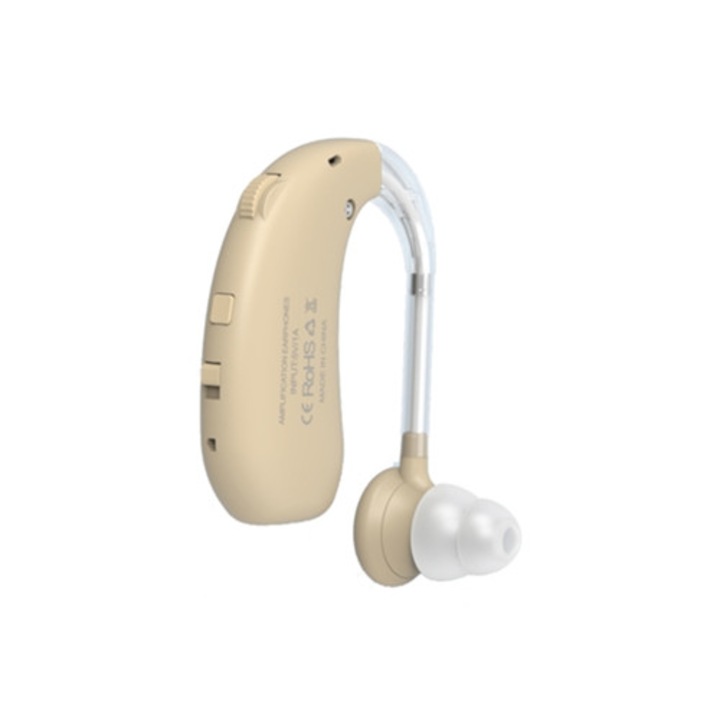 Aparat auditiv, Rohs, reincarcabil, reducere zgomot, bej