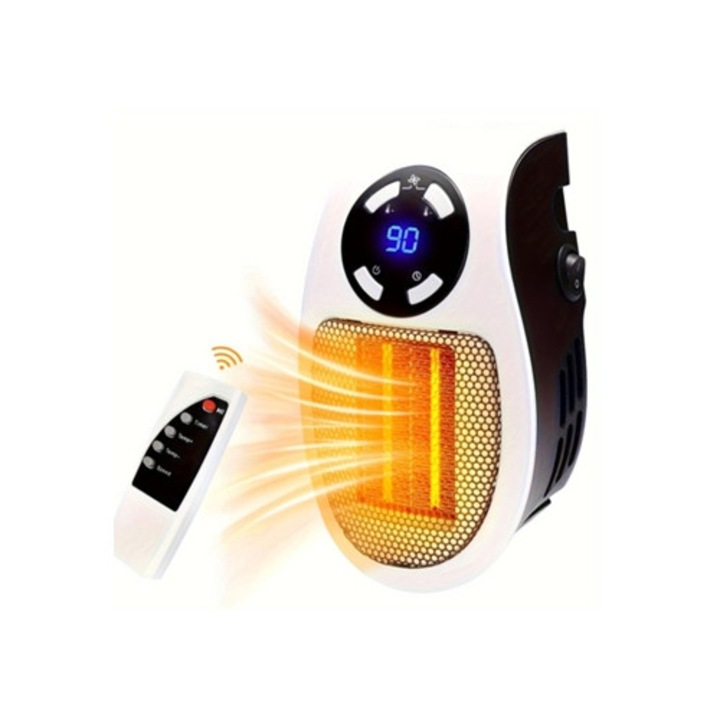 Hőlégfúvó állítható hőmérséklettel és LED kijelzővel