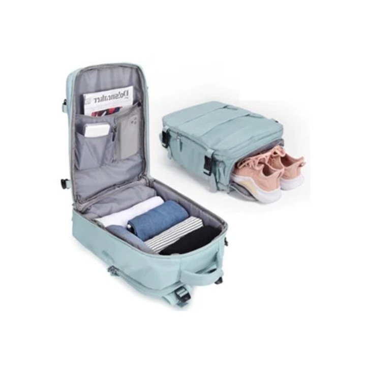 Rucsac de calatorie, Mare, Albastru deschis