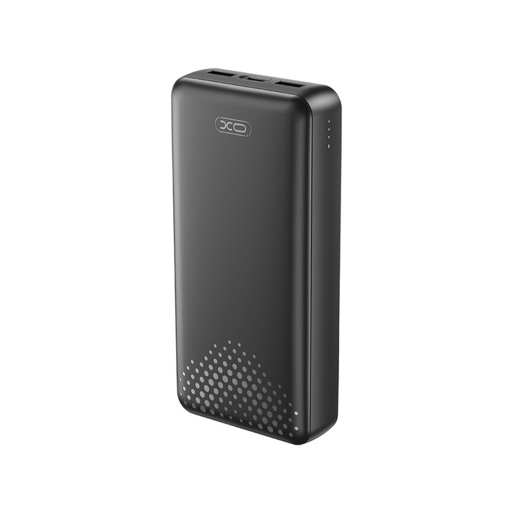 Baterie externa XO Power Bank 20000 mAh, neagra