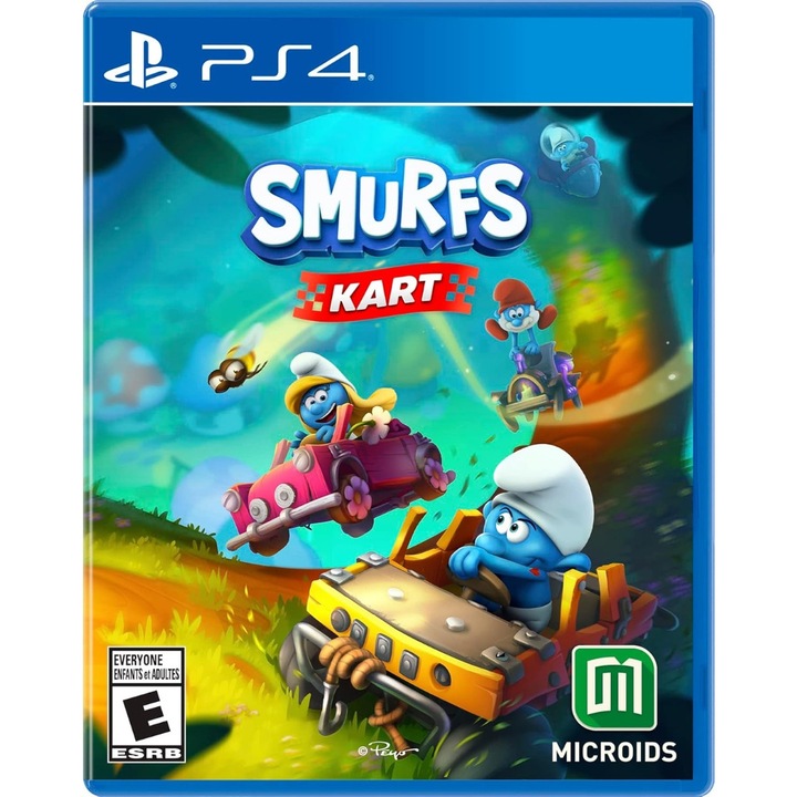 Joc, Smurfs Kart, PlayStation 4, 2022
