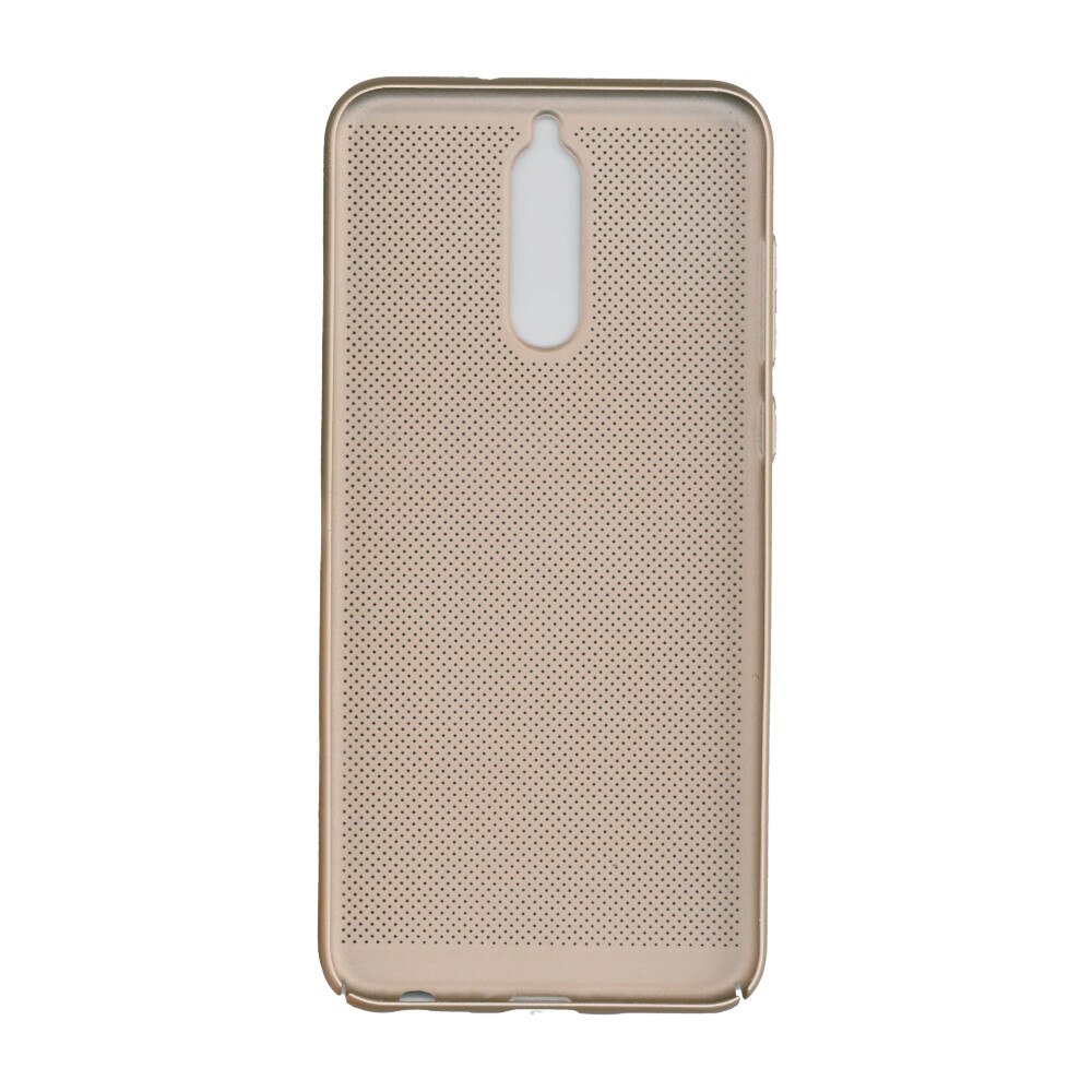 Husa spate EuroCell Air cu perforatii pentru Huawei Mate 10 Lite , auriu