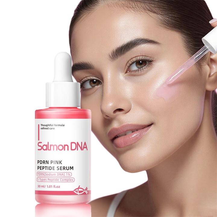 Ser PDRN cu ADN de Somon Fencodew 30ml, Hidratant, Reparare Ten, Sticla cu Pipeta