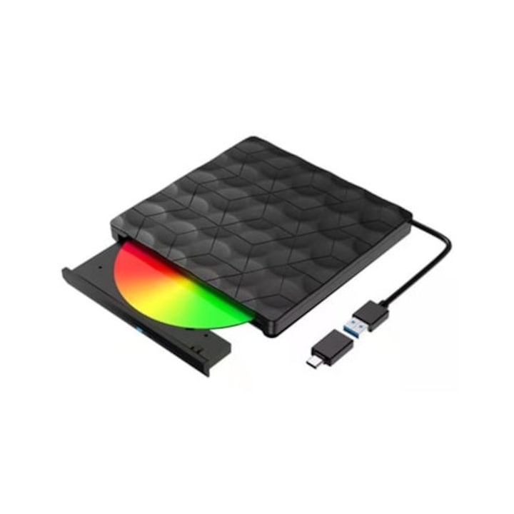 Unitate optica externa, DVD Drive, USB 3.0, portabil