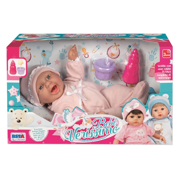 RS Toys babababa ruhákkal, sapkával és kiegészítőkkel