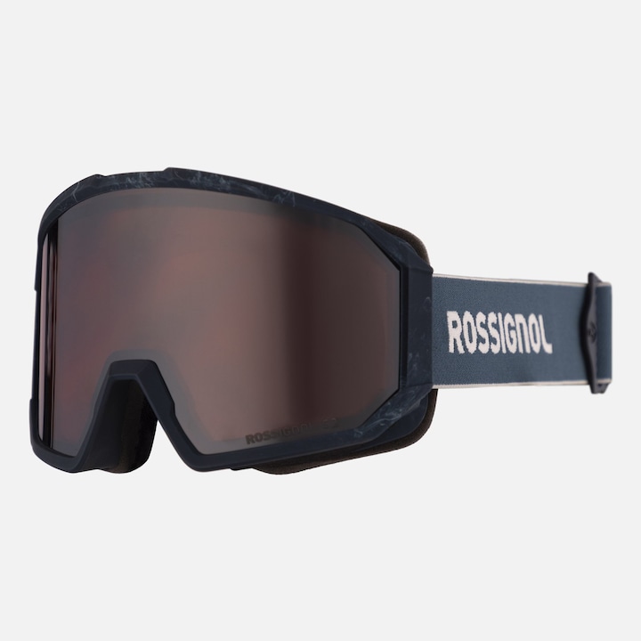 Ochelari ski Rossignol, ESSENTIAL, culoare albastru inchis, pentru barbati, marime universala