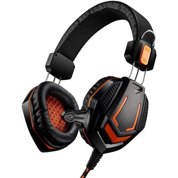 Casti Gaming Canyon CND-SGHS3, Negru/Portocaliu