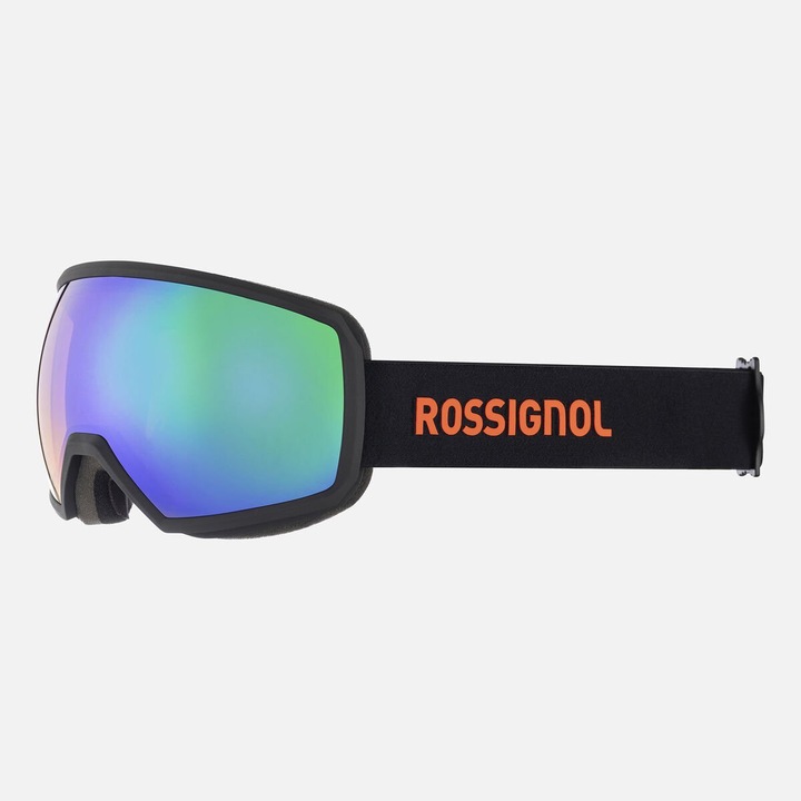 Ochelari ski Rossignol, IZAR HERO, culoare negru, pentru barbati, marime universala