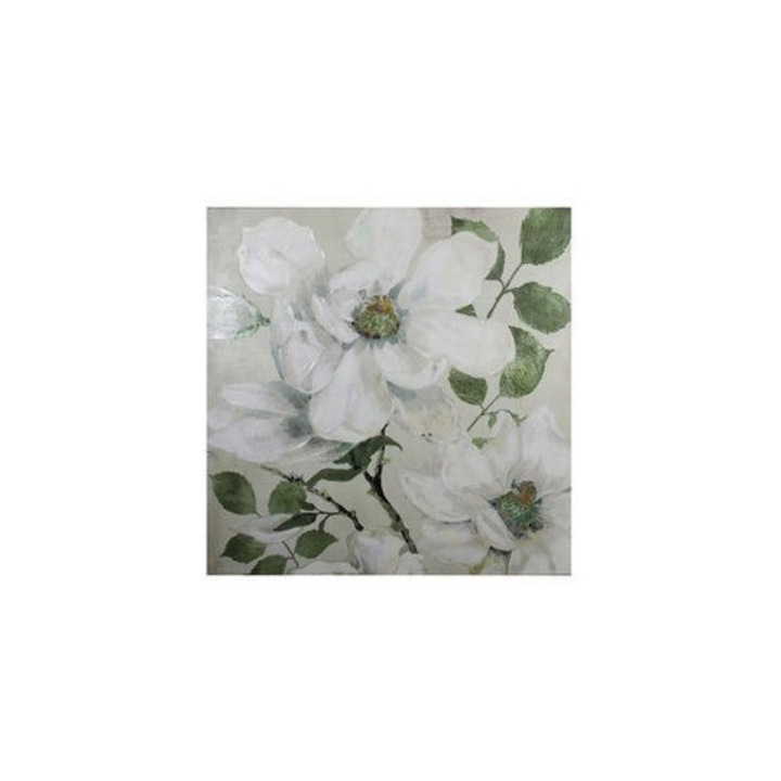 Tablou Euro-Home Obraz duze kwiaty 160x160 cm