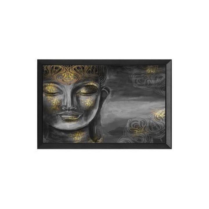 Tablou Euro-Home Buddha auriu 80x60cm