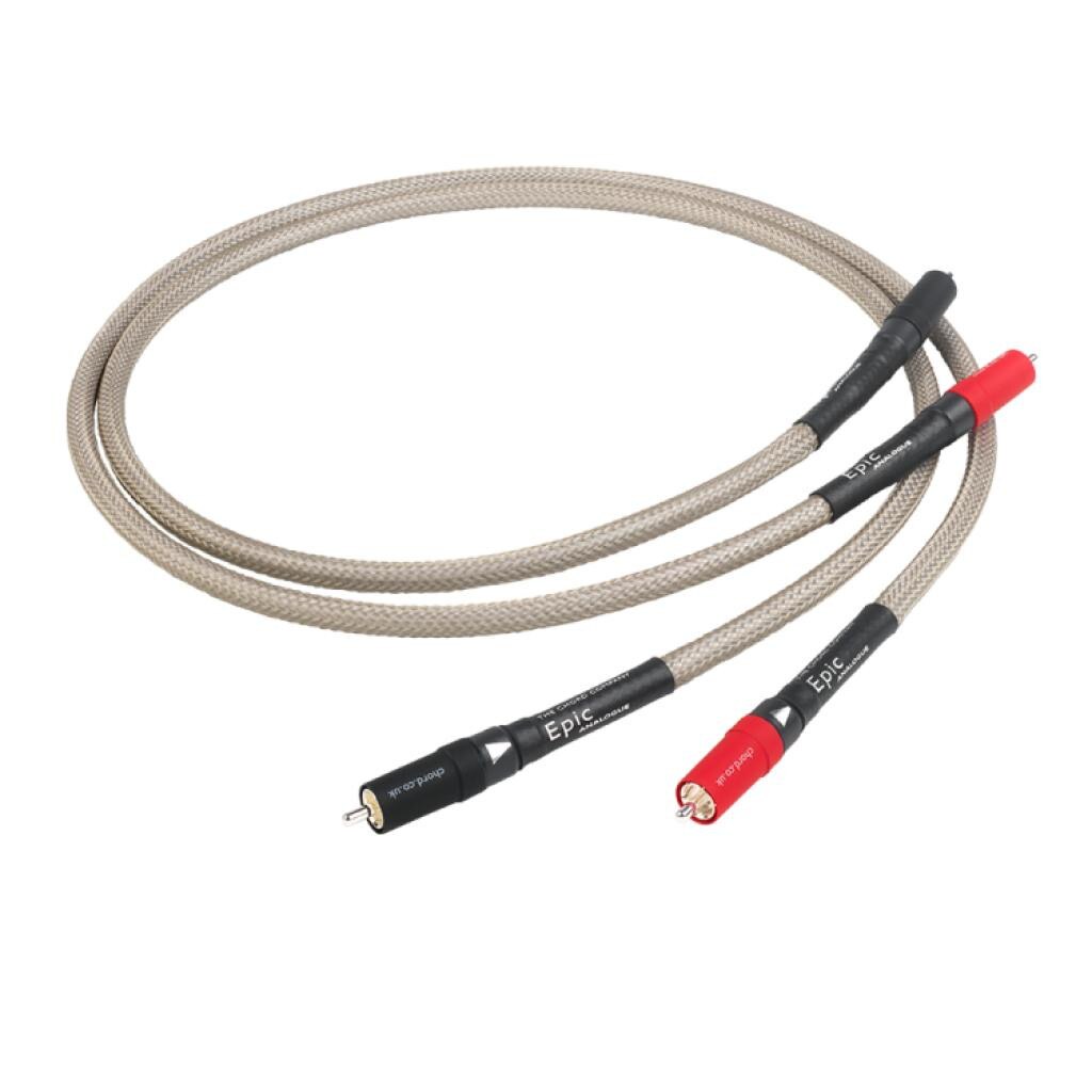 Cablu Interconect Stereo Analogic RCA Chord Epic, 1.0 metru