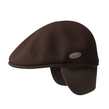 Basca maro Kangol Wool 504 Earlap Basca maro Kangol Wool 504 Earlap
