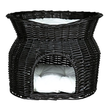 Cos Trixie Cu 2 Pernite 2 X 1 Nuiele 54 X 43 X 37 cm Negru 2872 Cos Trixie Cu 2 Pernite 2 X 1 Nuiele 54 X 43 X 37 cm Negru 2872