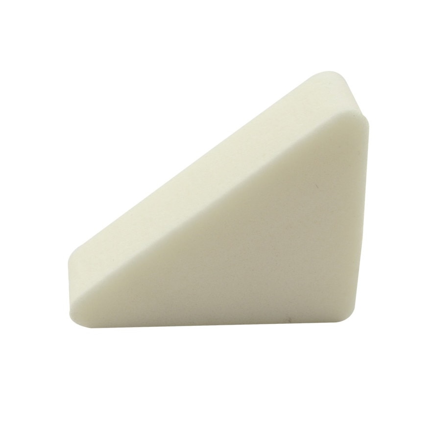 Buretei fond de ten, triunghiulari, alb, 4 buc