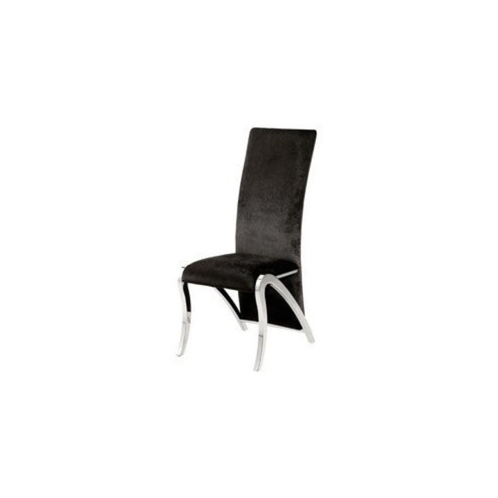Scaun inalt, Euro-Home, negru, 46x61x107 cm
