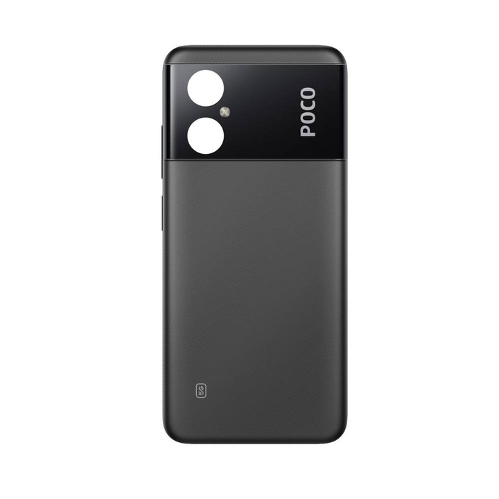 Carcasa originală Xiaomi Poco M4 5G, neagră, set