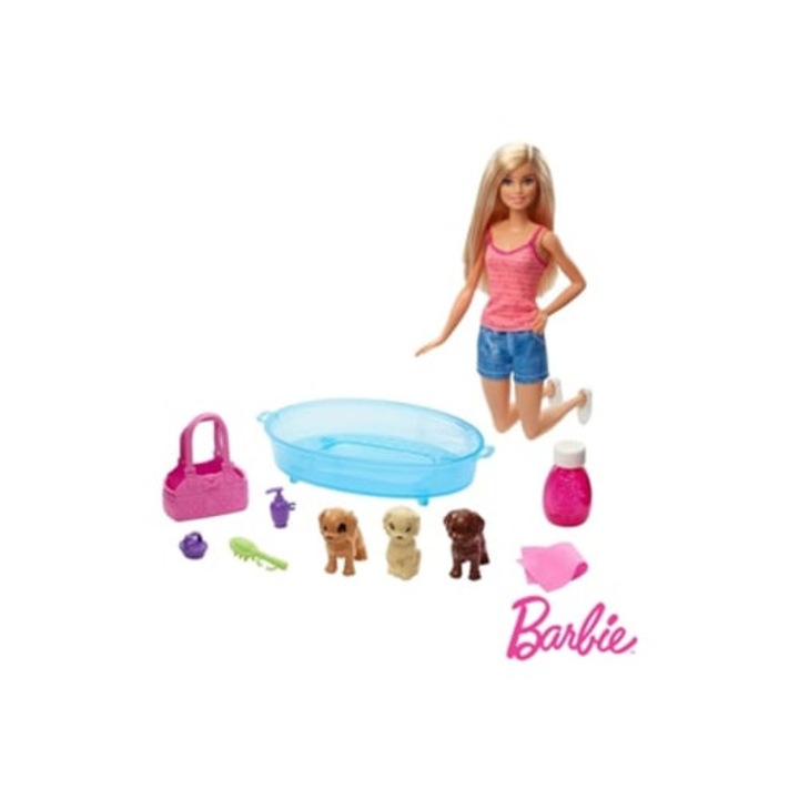 Barbie baba, kiskocsis, vinil, 3 éves kortól