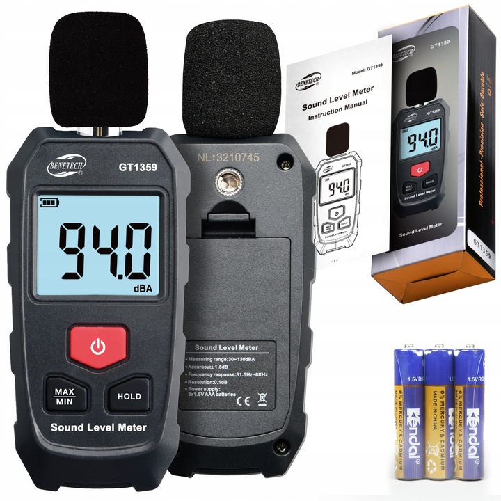 Decibelmetru Sonometru Nivel De Zgomot, Volum Si Zgomotometru