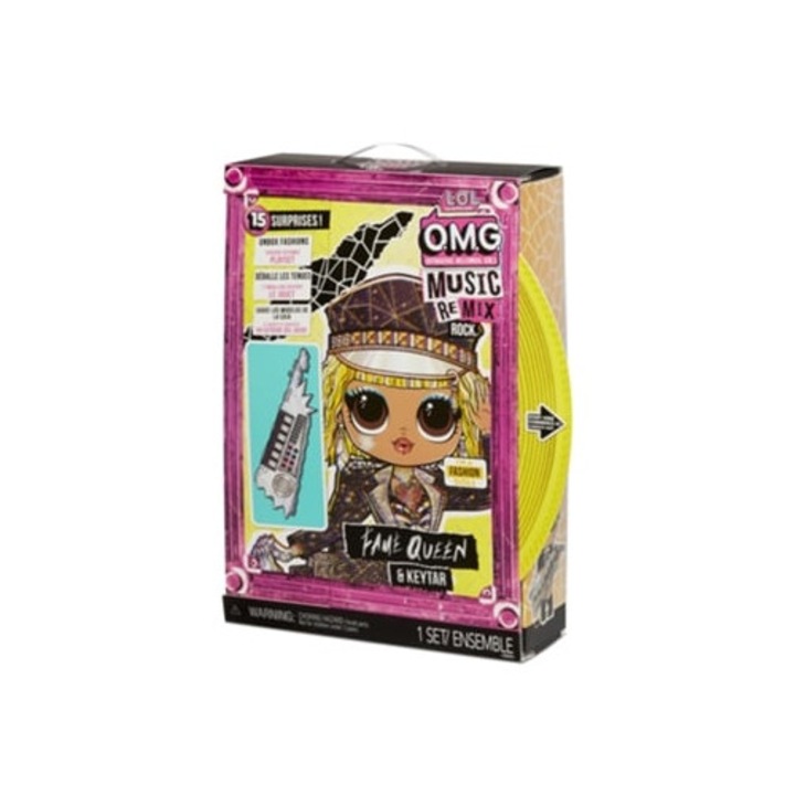 Keytar divatbaba, 4 éves kortól, vinil, MGA ENTERTAINMENT