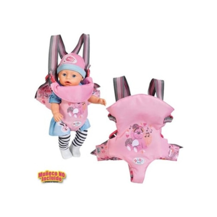 BABY BORN babahordozó, vinil, 3 év, 5 év