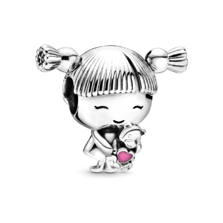 Pandantiv argint 925, margele ajurate, set bijuterii pentru femei