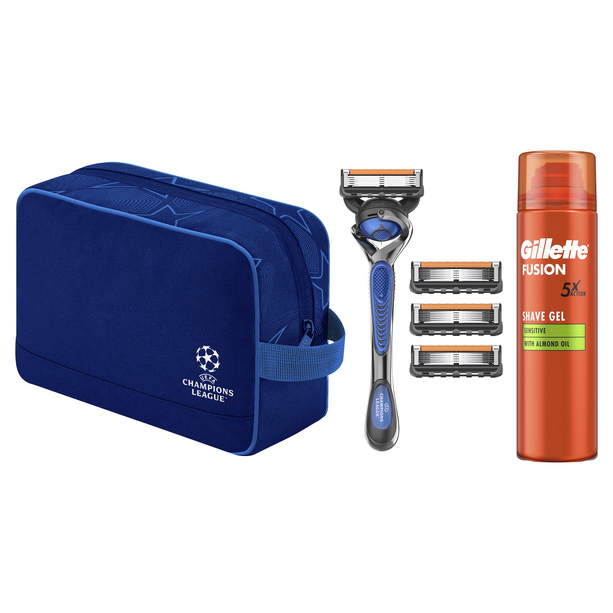 Set UEFA Champions League Special Edition ProGlide: Aparat de ras
