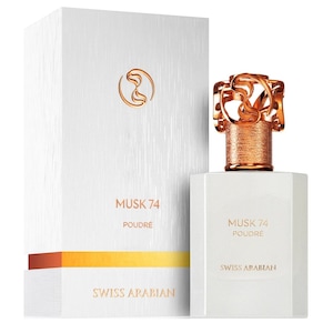 Extract de Parfum Swiss Arabian, Musk 74 Poudre, Femei, 50 ml, note pudrate, eleganță rafinată