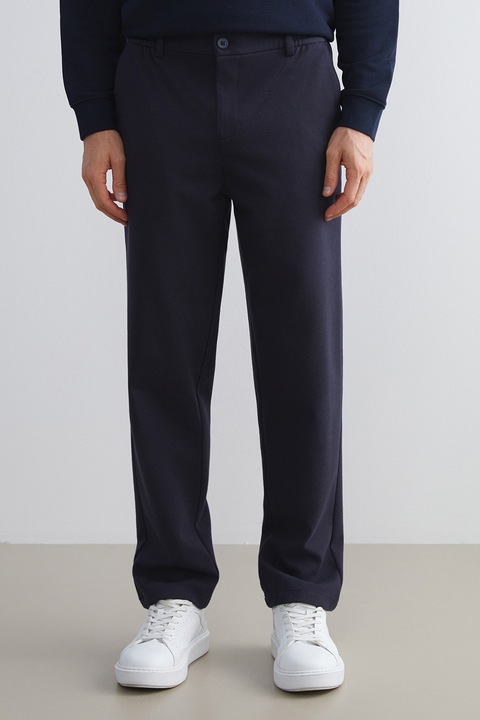 LC WAIKIKI, Pantaloni chino cu talie medie, Negru