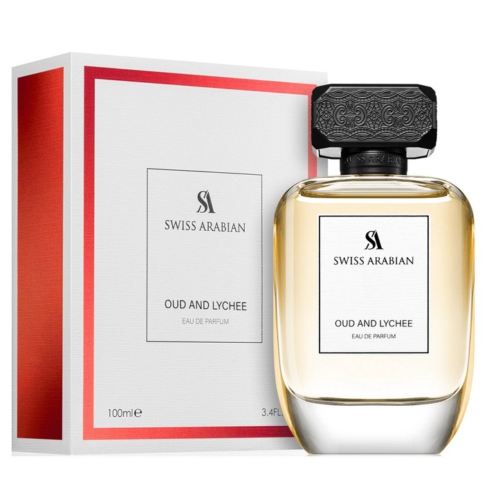 Apa de Parfum Swiss Arabian Oud and Lychee, Unisex, 100 ml