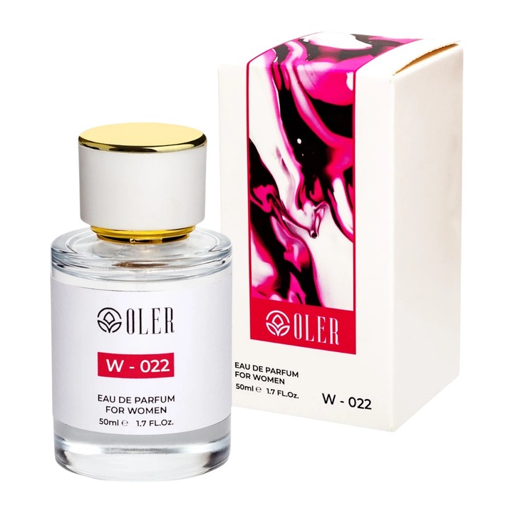 Apa de parfum SMELLA Oler W022 Belle Vie, Floral-Oriental, 50 ml