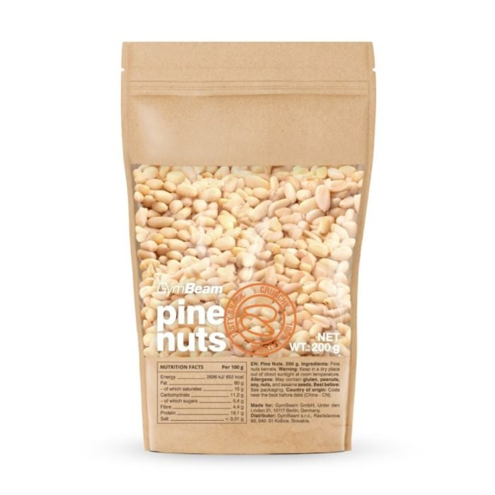 Nuci de pin, GymBeam, 200 g