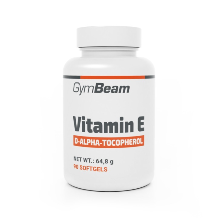 Vitamin E (D-alpha-tocopherol), GymBeam, 90 caps