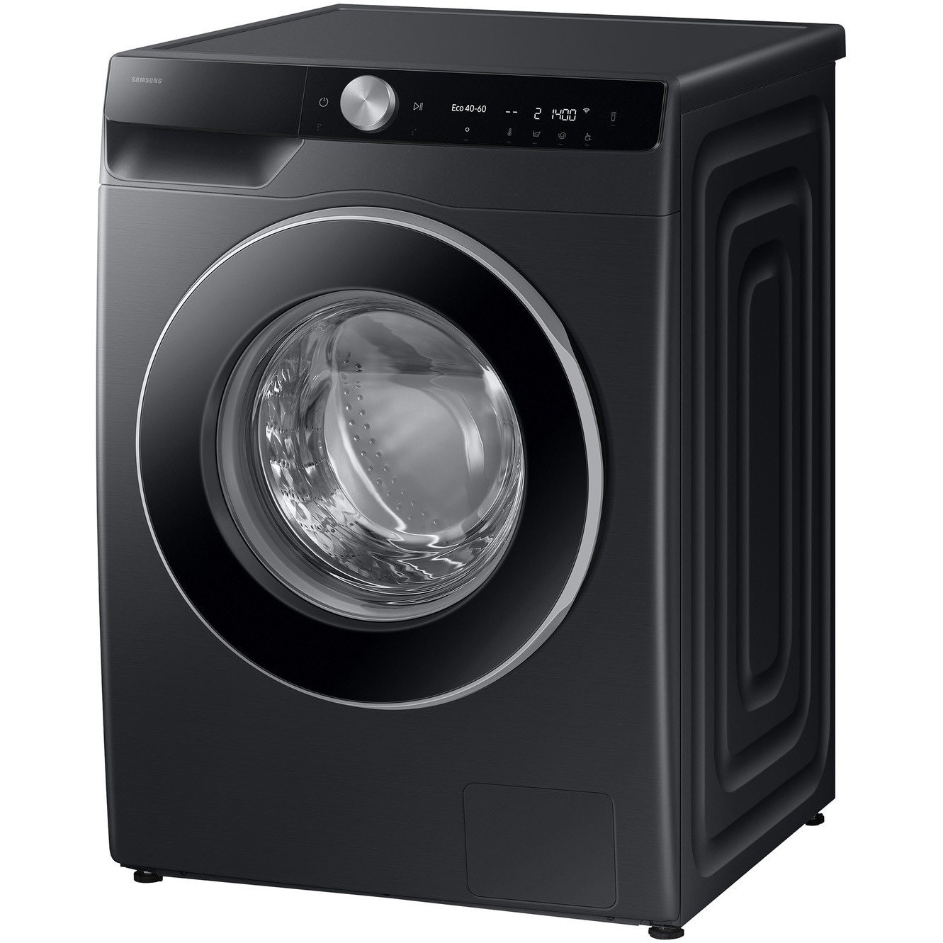 Masina de spalat rufe Samsung WW10FG6U94LBU4, 10 kg, 1400 RPM, Clasa A, AI Control, AI Wash, Autodose, AI Energy Mode, AI Ecobubble, Motor Digital Inverter, Neagra