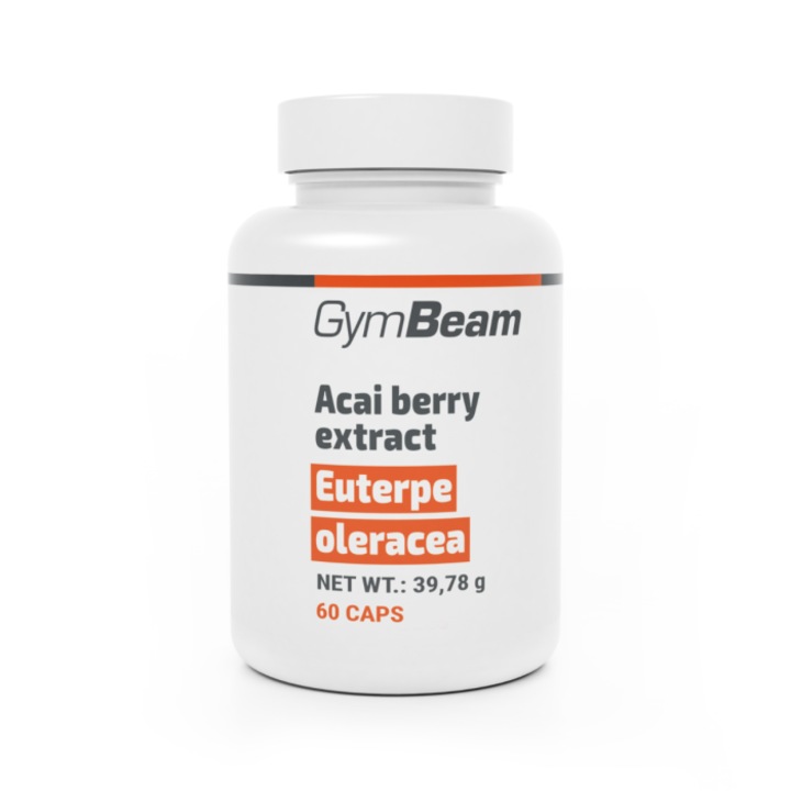 Extract de fructe de acai, GymBeam, 60 caps