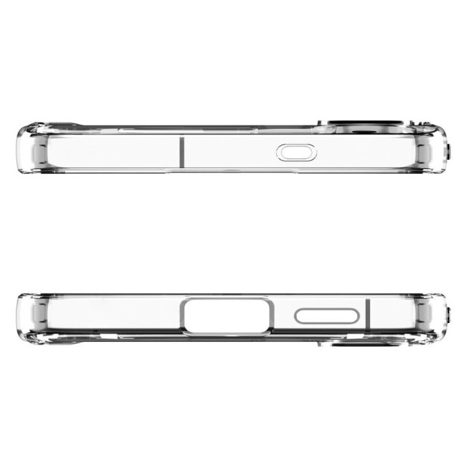 Husa Spigen Pentru Samsung Galaxy S25 FE, Ultra Hybrid MagSafe, Protectie La Camere si Colturi, Functie MagSafe, Clear/White