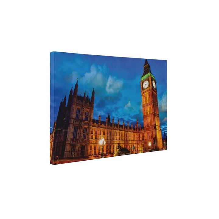 Big Ben - Vászonfestmény - 15x20 cm