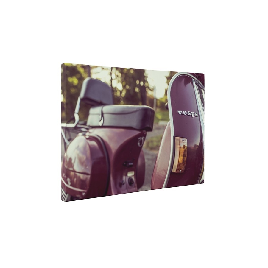 Scuter Vespa - Tablou Canvas - 45x60 cm